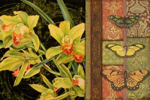 Artist Jean Plout Debuts New Vintage Iris Tapestry